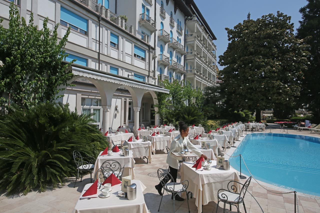 Hotel Savoy Palace Gardone Riviera Exterior foto